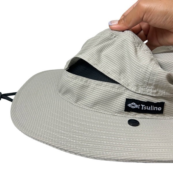 エアサマーハット【UV対策/暑さ対策/タレ付き】